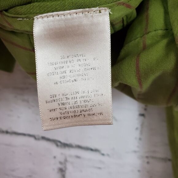 Cartonnier green jean jacket one button blazer - Picture 8 of 9